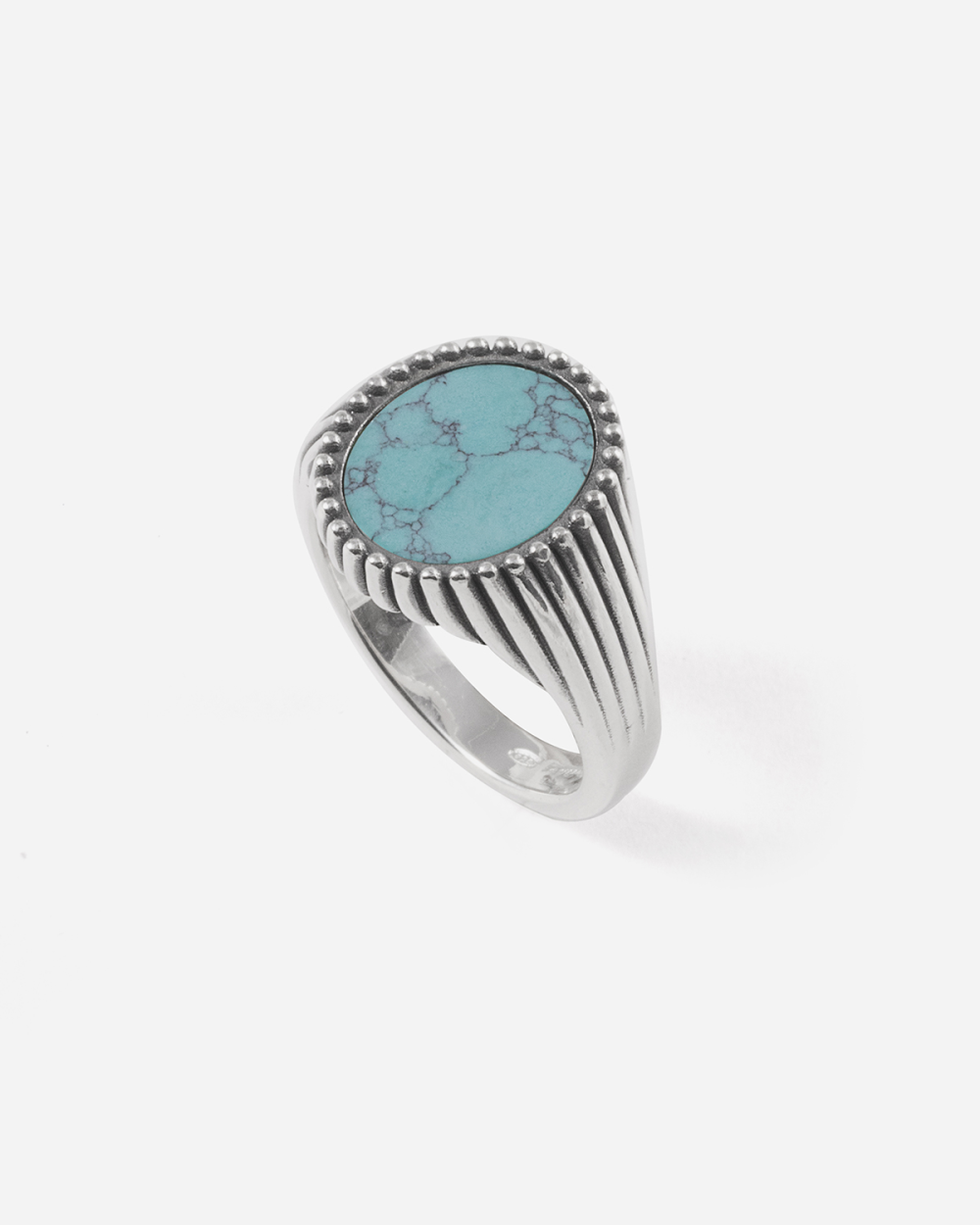 ORIGIN OVAL SIGNET RING WITH...