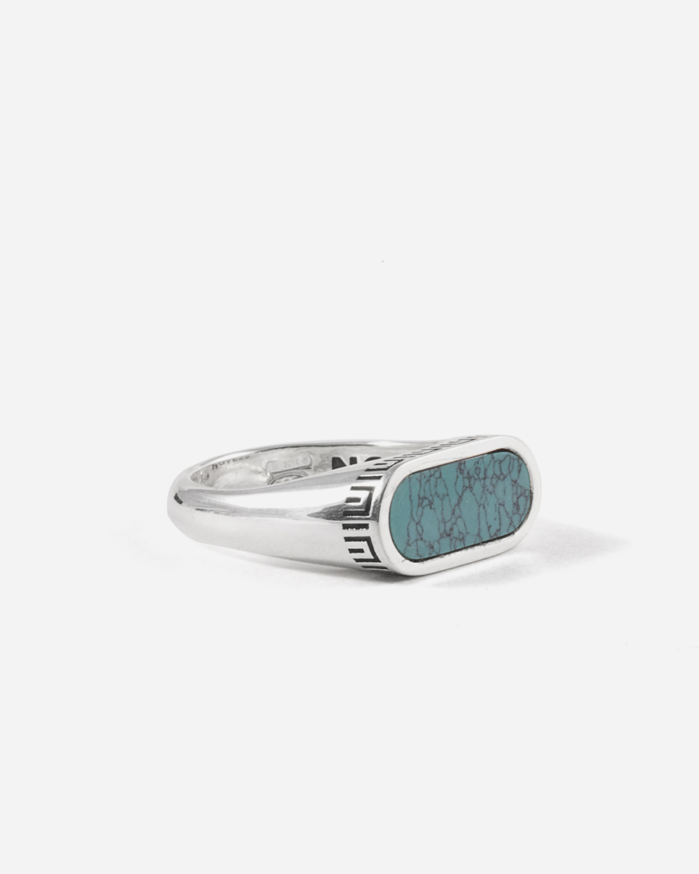 SOURCE HORIZONTAL SIGNET RING WITH...