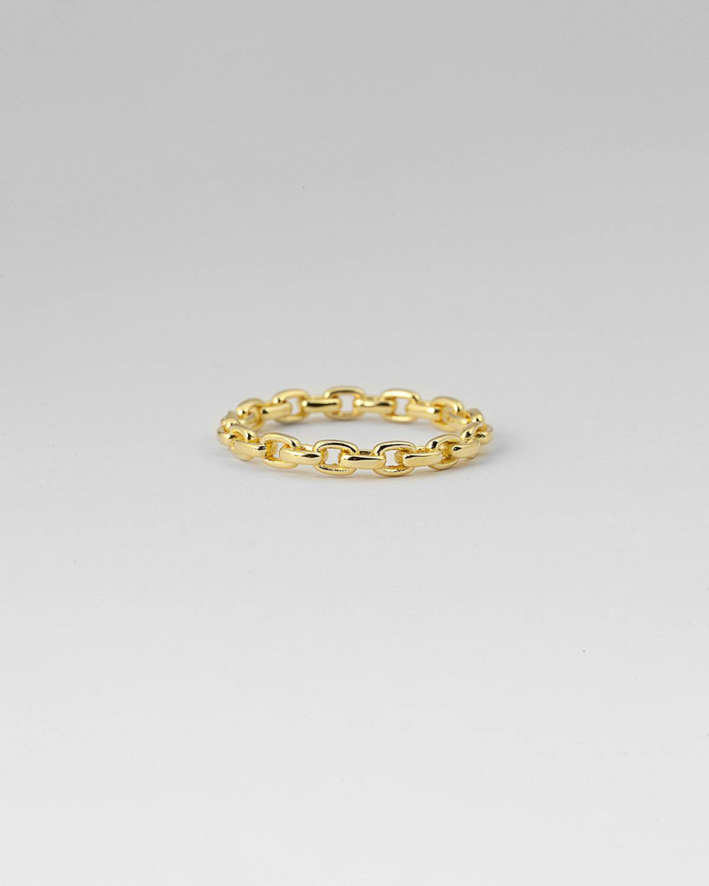 Rings YELLOW GOLD CHAIN FINE RING NOVE25