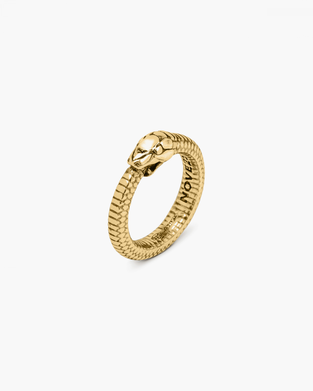 Rings YELLOW GOLD OUROBOROS RING NOVE25