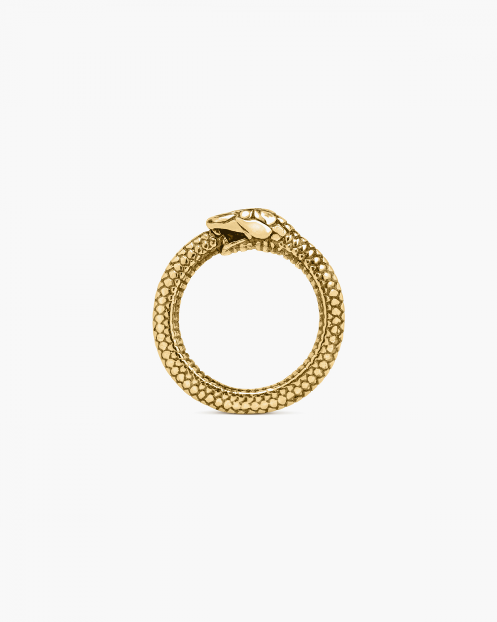 Rings YELLOW GOLD OUROBOROS RING NOVE25